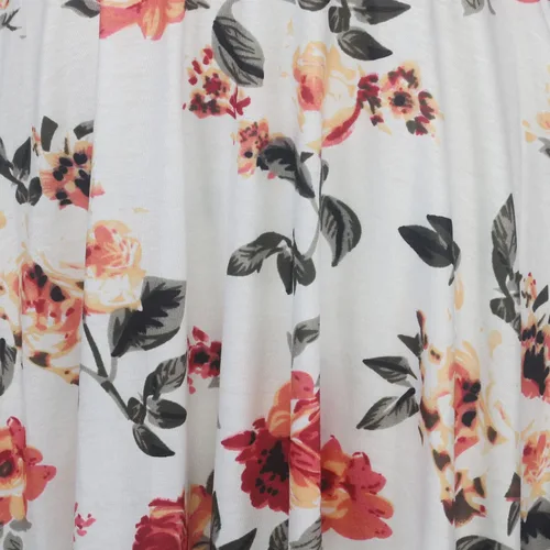 Vista 5 de oxiuly OX335 - Vestido casual de verano con cuello en V para mujer, con ribete de volantes, sin mangas, para graduación, cena, fiesta, cóctel, té
