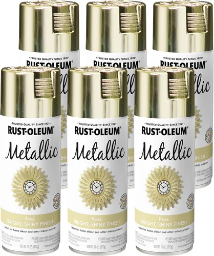 Vista 9 de Pintura en aerosol 11 oz Rust-Oleum 1915830 – paquete de 6 especialidad metálico 1915830, 1937830 - 6 PK Cobre