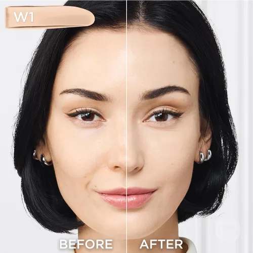 Vista 113 de L'Oreal Paris True Match - Base líquida supermezclable, maquillaje de base líquida de cobertura media, C0.5, ligero, 1 onza líquida