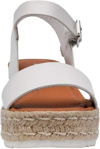 Vista 3 de CUSHIONAIRE Melissa - Sandalias de cuña tipo alpargata para mujer