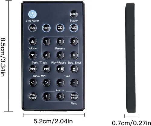 Vista 6 de Nuevo control remoto Bose de repuesto para Bose Soundtouch Wave Music Radio System-Generation The 1,2,3,4th