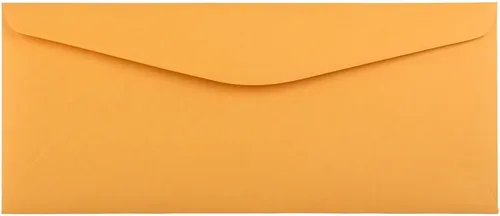 Vista 9 de JAM PAPER #10 Sobres comerciales para negocios - 4 1/8 x 9 1/2 - Marrón kraft manila - 100/paquete