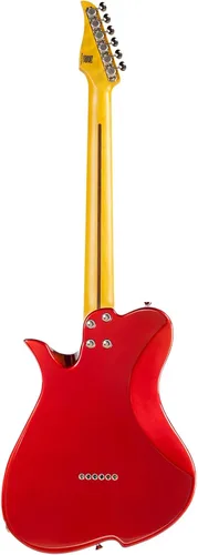 Vista 2 de Vola Guitarra eléctrica Vasti MC Candy Apple Red Gloss Hecho a mano en Japón MIJ Gotoh Bridge Gotoh Bloqueo Tuner 6 Cuerdas Moderno C Cuello Para