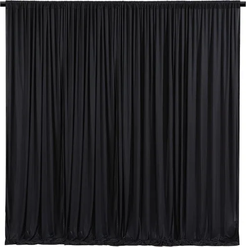 Vista 9 de Cortinas de Fondo Beige - Cortinas de Poliéster Sin Arrugas para Fotografía, Cortinas de Fondo para Fiestas, para Decoraciones de Baby Shower