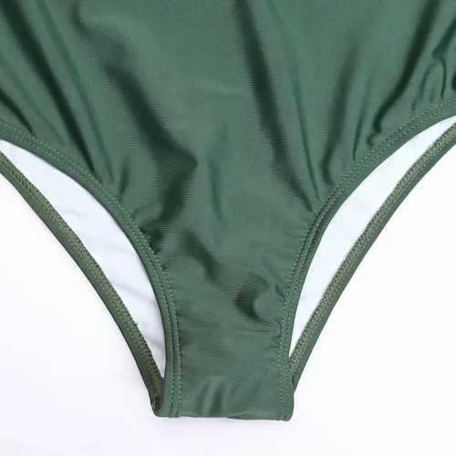 Vista 6 de GINKANA Traje de baño de maternidad de una pieza para mujer, traje de baño monokini para ropa de playa