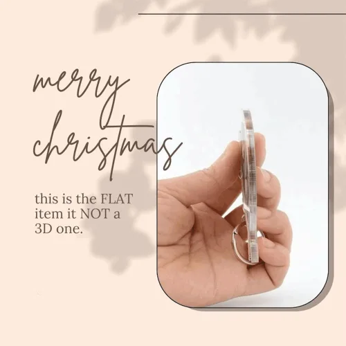 Vista 4 de Nazenti Adorno de Navidad personalizado con amigos Affenpinscher – Adorno de perro personalizado para amantes de las mascotas, acrílico plano