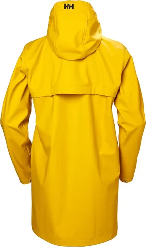 Vista 6 de Helly-Hansen Abrigo de lluvia impermeable con capucha de musgo para mujer