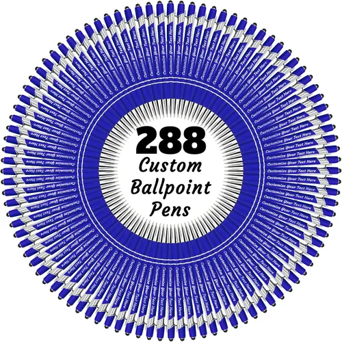 Vista 82 de 12 bolígrafos personalizados a granel, bolígrafos personalizados con grabado personalizado con nombre o texto, regalo ideal de aniversario