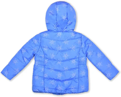 Vista 2 de Disney Chaqueta acolchada con capucha para niña estampado Queen Elsa
