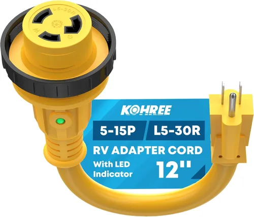 Vista 9 de Kohree Adaptador RV de 30 amperios a 50 amperios