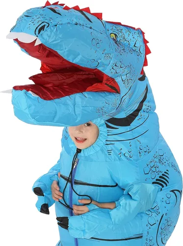 Vista 3 de FUNNY COSTUMES T-Rex - Disfraz de dinosaurio para niños talla 4-12