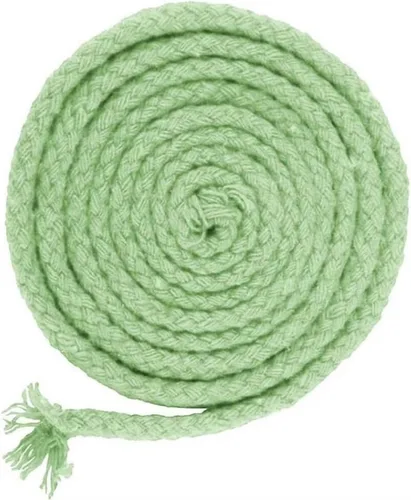 Vista 14 de 5 mm * 295 pies de cuerda de macramé de algodón natural de 8 hebras trenzadas para manualidades de ganchillo, hilo para colgar en la pared y Lgn