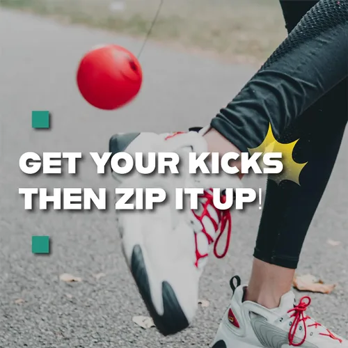 Vista 5 de Blue Orange FootzyBall - Pelota retráctil de estilo libre, para niños o adultos, juego activo de interior y exterior para todas las estaciones