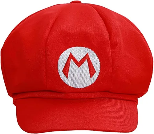 Vista 2 de EIKOU Gorra unisex de Super Mari Bros para cosplay de Mari Luigi