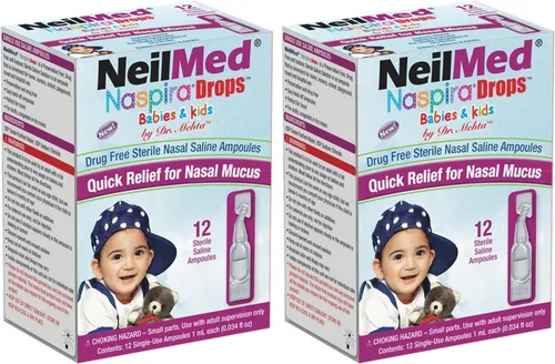 Vista 7 de NeilMed Naspira Drops - Ampollas de 12 quilates fáciles de girar, (el embalaje puede variar)