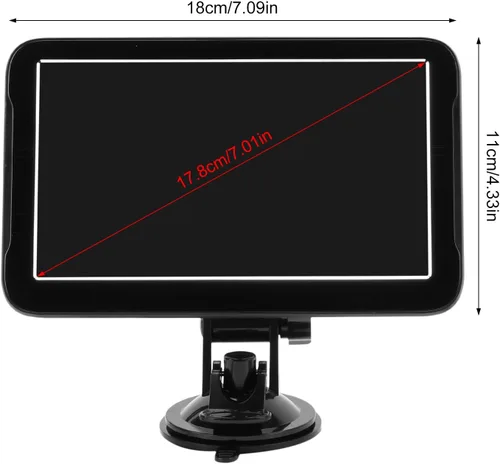 Vista 7 de High Definition 1080P Backup Camera System with 7-Inch Monitor for Trucks, Rearview Camera Kit