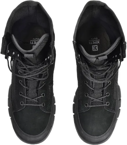 Vista 5 de XPETI Botas militares tácticas Assault LT de 8" para hombre Negro