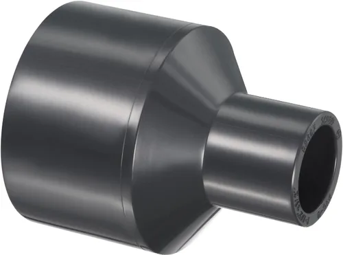 Vista 15 de PATIKIL UPVC Reductor de tubería de montaje de 1-1/2 "x 1" Socket Schedule 80, conector adaptador de acoplamiento recto, gris