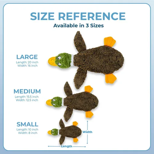 Vista 7 de Best Pet Supplies Juguetes chirriantes para perros con tela suave y duradera para mascotas pequeñas, medianas y grandes, juguete interactivo