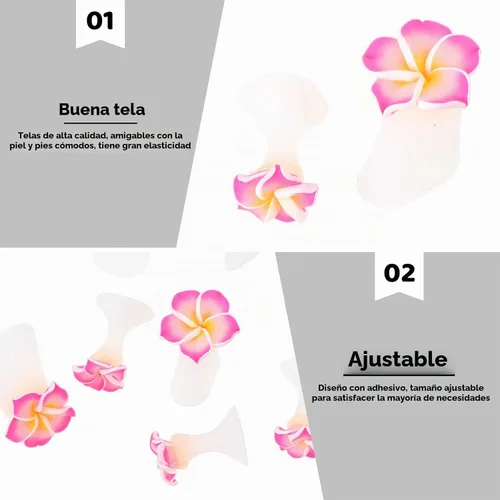 Vista 2 de 32 piezas de esmalte de uñas para dedos de los pies, separadores de dedos de silicona para arte de uñas, estirador de dedos, herramientas de Como se