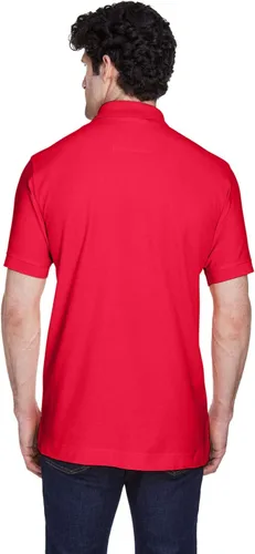 Vista 4 de Devon & Jones Men's Pima Piqué Short-Sleeve Polo
