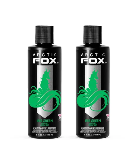 Vista 100 de Arctic Fox Tinte semipermanente para el cabello Apricot Anarchy, vegano, sin crueldad, sin amoníaco, 5.6 onzas líquidas