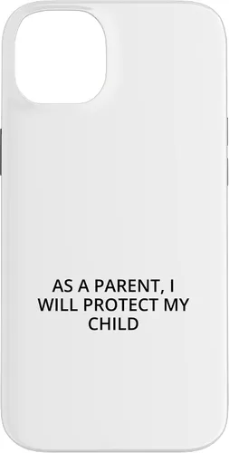 Vista 15 de As a parent, I will protect my child Case for iPhone 16