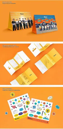 Vista 5 de BTS - Álbum de mantequilla+juego de tarjetas fotográficas adicionales (melocotones ver.)