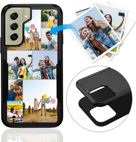 Vista 65 de Funda de teléfono personalizada para Galaxy S20 FE 5G, funda para teléfono multifoto, funda protectora resistente de doble capa a prueba de golpes