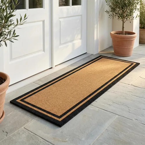Vista 108 de Fab Habitat Tapete tejido a mano Tapete de entrada para patio, puerta de entrada Decorativo para todas las estaciones