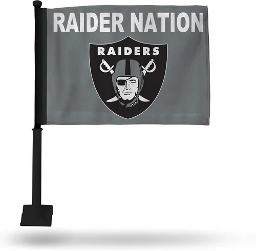 Vista 75 de Rico Industries NFL - Bandera de coche de doble cara, accesorio para coche