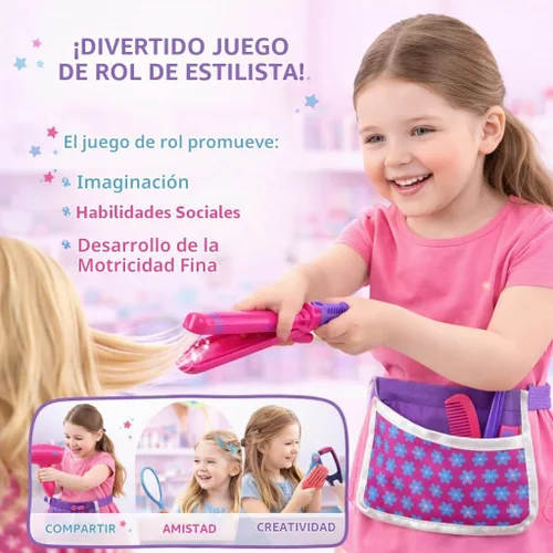 Vista 4 de Liberty Imports juego de peluquería, salón de belleza, boutique de moda