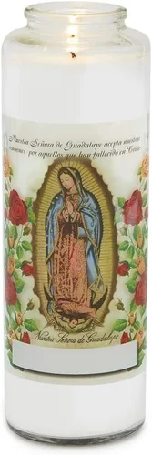 Vista 9 de Root Velas de oración de vidrio para 5-7 días, 1 unidad, meditación