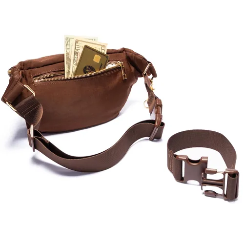 Vista 8 de Ditty Co. Bolsa de pañales pequeña - Cambiador portátil - Bolsas cruzadas para mujeres - Soporte para toallitas para bebés - Artículos esenciales