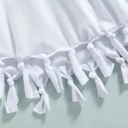 Vista 4 de Disfraz unisex de fantasma de Halloween para niños pequeños, poncho con capucha, capa de sombrero, manta de cosplay