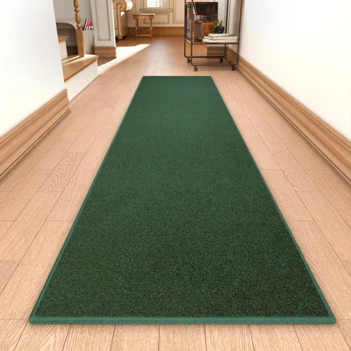 Vista 17 de AREDO Alfombra de pasillo con parte trasera de goma antideslizante, alfombra de piso suave lavable para cocina, pasillo, entrada