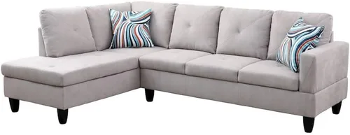Vista 11 de FUOROLA Sofá modular de gran tamaño, sofá modular de cuero con reclinable, sofás seccionales para sala de estar, sofá reclinable de piel sintética