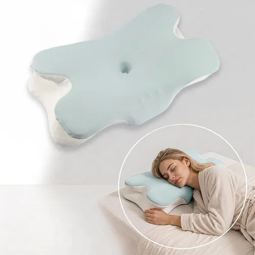 Vista 12 de Almohada cervical de espuma viscoelástica para soporte de Gris Oscuro