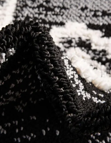 Vista 6 de Unique Loom Cherokee Collection - Alfombra rectangular de 2 x 3 pies 1 pulgada, gris fósil/marfil