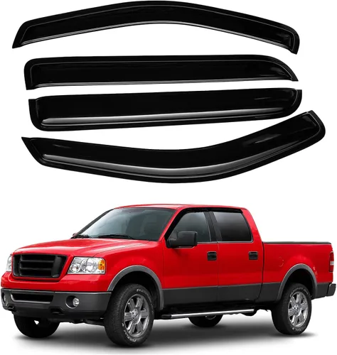 Vista 67 de Canvcle 4Runner - Protectores de lluvia – Viseras de ventana para Toyota 4Runner 2010-2024, deflectores de viento de ventana lateral con cinta