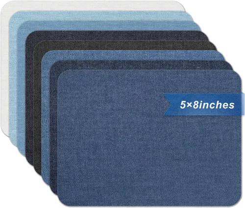 Vista 10 de Azobur Parches termoadhesivos de tela de nailon de 2.4" x 60", Cinta adhesiva tenaz impermeable, parche termoadhesivo para tienda de campaña, ropa