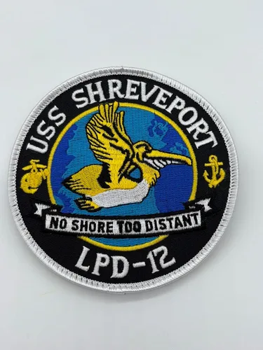 Vista 3 de Parche USS Shreveport LPD-12 - Coser