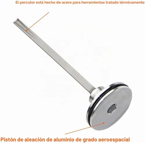 Vista 7 de 877-323 878-303 Conductor, parachoques, resorte de cinta, anillo cilíndrico y kit de servicio de juntas para pistolas Hitachi NR83A/A2 NR83A3 NR83A2