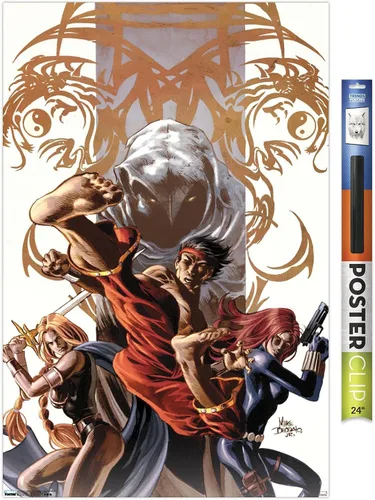 Vista 19 de Trends International Marvel Comics - Póster de pared Secret Avengers #7, 14.725 x 22.375 pulgadas, versión enmarcada de madera de granero
