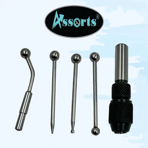 Vista 2 de Wiggler & Center Finder Set Work Edge Centre Finding Run out concéntrica Alinear 5 Pcs Set
