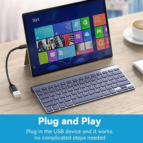 Vista 4 de OITYEUF Paquete de 2 adaptadores USB C a USB 3.0, tipo C macho a USB hembra, OTG, adaptador Thunderbolt a USB compatible con iPhone 16 15 Pro Max