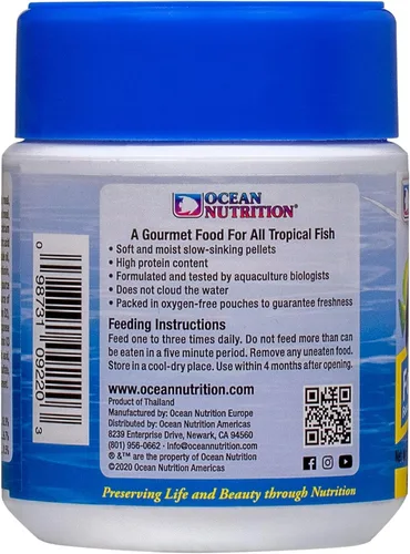 Vista 3 de Ocean Nutrition Formula One Pellets - Frasco de 3.5 onzas (3.53 oz), tamaño pequeño de pellets