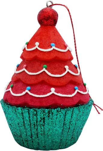 Vista 3 de JILLSON & ROBERTS - Adorno para árbol de Navidad con parte superior de menta verde