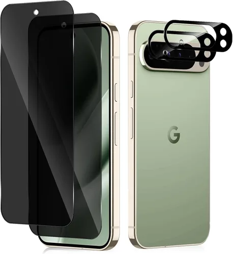 Vista 13 de Privacy Screen Protector for Samsung Galaxy Z Fold 8 Lens Protector [2+2] 9H Hardness Tempered Glass Protective Film + Camera Lens Protector