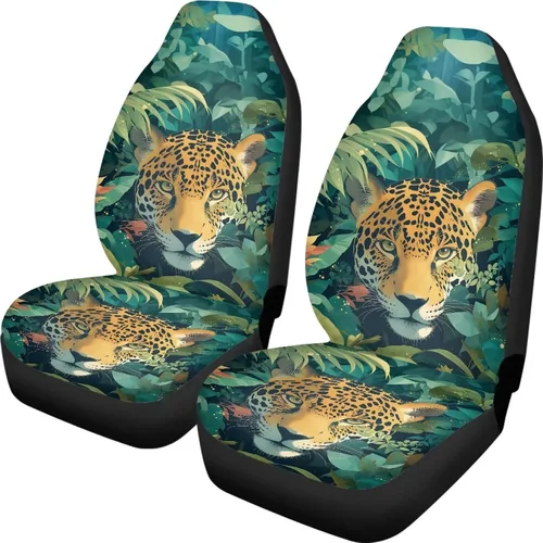 Vista 17 de Talayituse - Funda de asiento de coche con estampado de salpicaduras de pintura de la bandera americana, funda de asiento de cubo para vehículo, 4